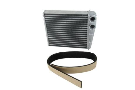 Радіатор пічки (185x178x32) AUDI A3, TT, SEAT ALTEA, ALTEA XL, LEON, TOLEDO III, SKODA OCTAVIA II, SUPERB II, YETI, VW CADDY III, CADDY III/MINIVAN, E THERMOTEC D6W010TT