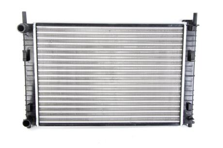 Радіатор двигуна (мкпп) FORD FIESTA V, FUSION MAZDA 2 1.25-1.6D 11.01-12.12 THERMOTEC D7G014TT