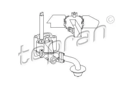 Насос масляний TOPRAN / HANS PRIES 100 257
