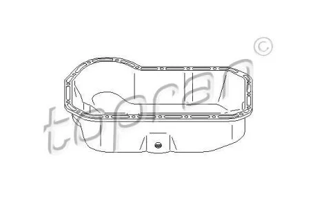 Масляний піддон TOPRAN / HANS PRIES 100 832