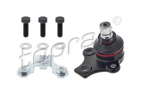 Шарова опора,передня вісь TOPRAN / HANS PRIES 102 781