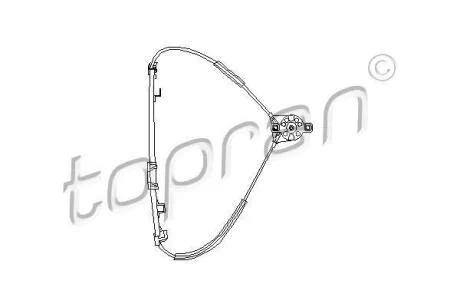 Склопідіймач TOPRAN / HANS PRIES 102 885