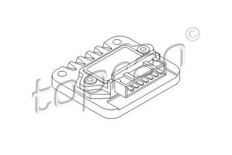 Комутатор (система запалювання) TOPRAN / HANS PRIES 102 925
