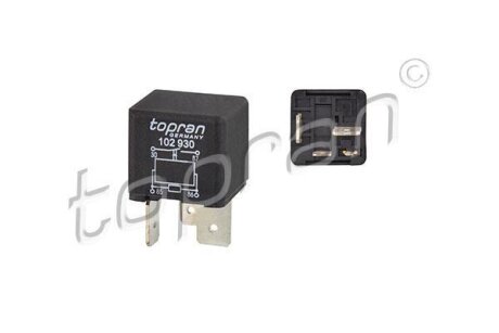 Реле топливного насоса VW Golf E 1.4-2.0 87-, Passat 1.8-2.0 88- TOPRAN / HANS PRIES 102 930