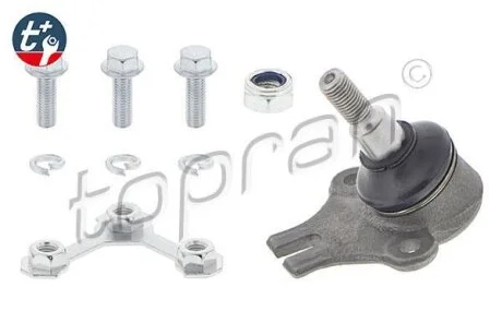 Шарова опора,передня вісь TOPRAN / HANS PRIES 103 035