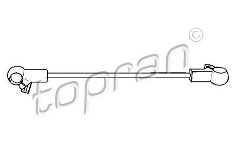 Тяга перемикання передачі Seat Ibiza, Cordoba, Toledo I VW Caddy, Golf III,IV Polo, Vento TOPRAN / HANS PRIES 103 077