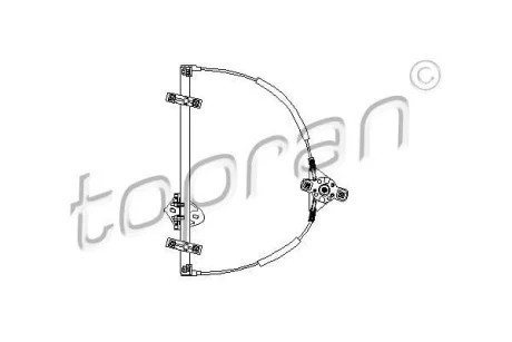 Склопідіймач TOPRAN 103 177