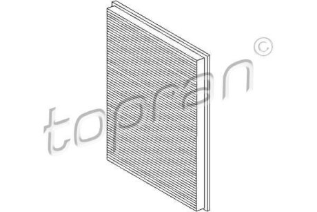 Фільтр салону TOPRAN / HANS PRIES 103 588