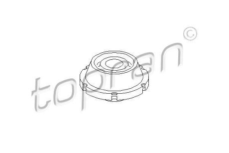 Сайленблок пер. Audi 100/A6 (91-97) тарелочки (x4) TOPRAN / HANS PRIES 103 738