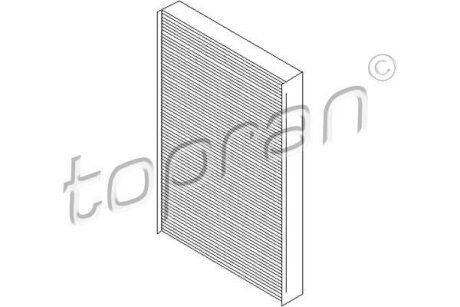 Фільтр салону TOPRAN / HANS PRIES 103 764