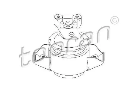 Подушка двигуна TOPRAN / HANS PRIES 103 838