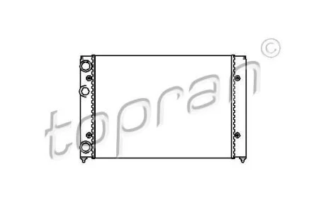 Радіатор TOPRAN / HANS PRIES 103 985