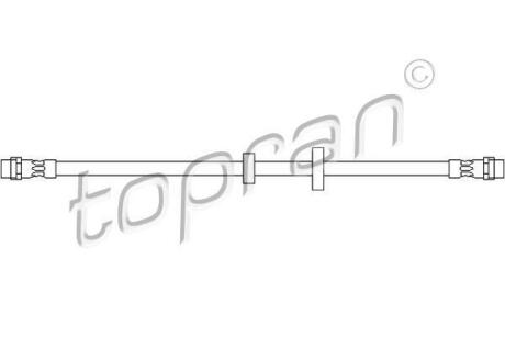 Шланг торм. передний TOPRAN / HANS PRIES 104 085