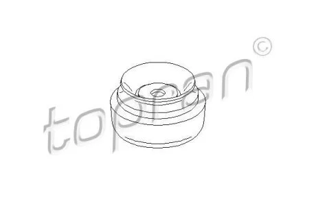 Подушки амортизатора TOPRAN / HANS PRIES 104 267