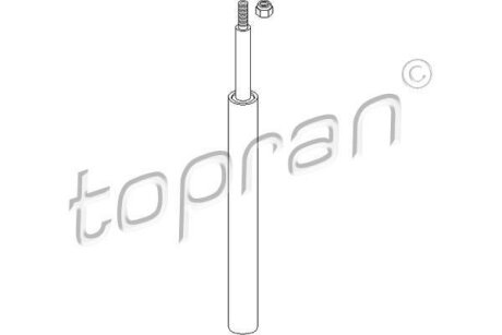 Амортизатор передній TOPRAN / HANS PRIES 104 322