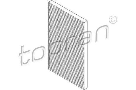 Фільтр салону TOPRAN / HANS PRIES 105 763