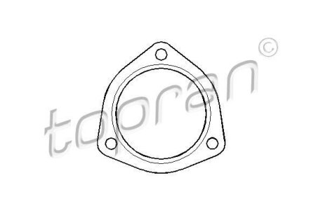 Про-ка штанов Audi A4/A6 VW Golf 3/Sharan/T-4 TOPRAN / HANS PRIES 107 206