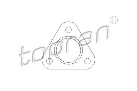 Про-ка штанов VW 2.8/2.9E VR6 (x2) TOPRAN / HANS PRIES 107 207