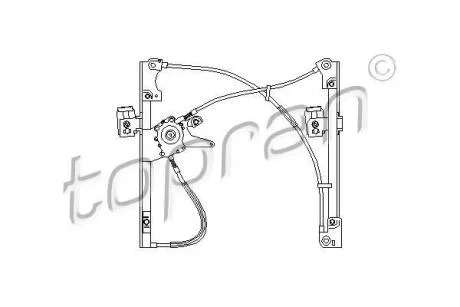 Склопiдйомник електричний TOPRAN / HANS PRIES 107 389