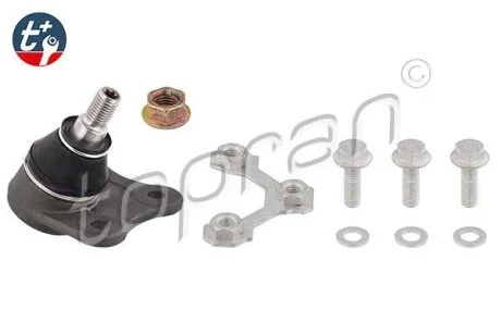 Шарова опора,передня вісь TOPRAN / HANS PRIES 107 699