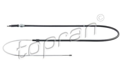 Трос ручника VW Golf 4 (>00) SK Octavia L=1691mm диски TOPRAN / HANS PRIES 108 333