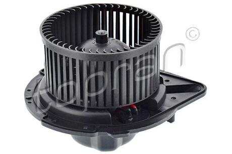Вентилятор салону AUDI 80 B3, 80 B4, 90 B2, 90 B3, A4 B5, CABRIOLET B4, COUPE B3, SEAT TOLEDO I, VW GOLF I, GOLF II, GOLF III, JETTA I, JETTA II, PASSAT B3/B4, PASSAT B5 1.0-2.9 08.78-06.03 TOPRAN / HANS PRIES 108 631