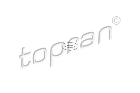 Прокладка, направитель масла TOPRAN / HANS PRIES 108 648