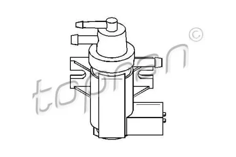 Клапан управления электропневматический TOPRAN / HANS PRIES 108 816