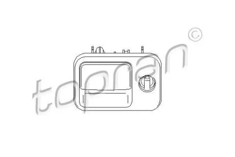 Замок ящика для речей TOPRAN / HANS PRIES 109 077