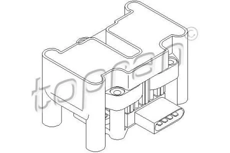 Котушка запалювання TOPRAN / HANS PRIES 109 316