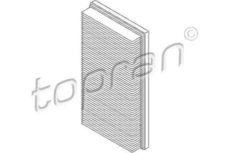 Фільтр повітря TOPRAN / HANS PRIES 109 375
