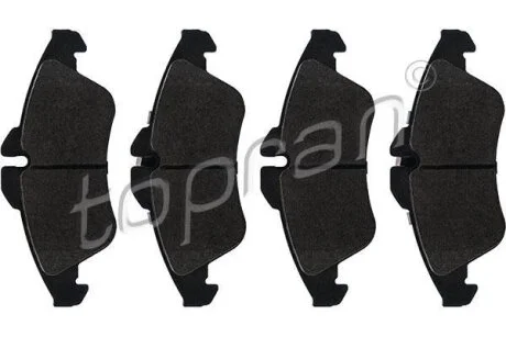 Гальмівні колодки, дискові TOPRAN / HANS PRIES 109 456