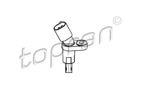 Датчик, частота вращения колеса TOPRAN / HANS PRIES 109 755