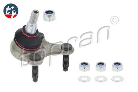 Опора шаровая (передняя/снизу/L) VW Caddy III/IV 1.0-2.0TDI 04- TOPRAN / HANS PRIES 110 061