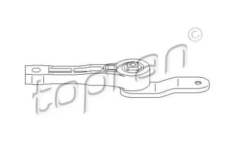 Кріплення коробки передач TOPRAN / HANS PRIES 110 131