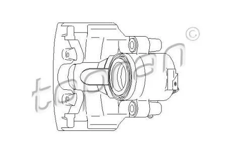 Суппорт тормозной TOPRAN / HANS PRIES 110 288