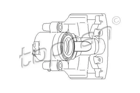 Гальмівний суппорт TOPRAN / HANS PRIES 110 289
