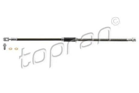 Тормоз.шланг пер. VW Caddy 3/Golf 5/Golf 6/Touran L=575m TOPRAN 110 394