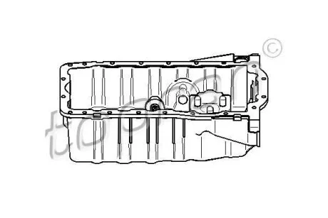 Масляний піддон TOPRAN / HANS PRIES 110 914