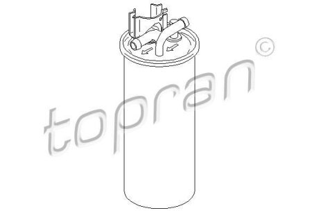 Фильтр топливный Audi A6 2.7/3.0TDI 11/04- TOPRAN / HANS PRIES 110 935