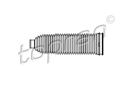 Пильник рульової тяги перед П. AUDI A4 00-09 TOPRAN / HANS PRIES 110 967