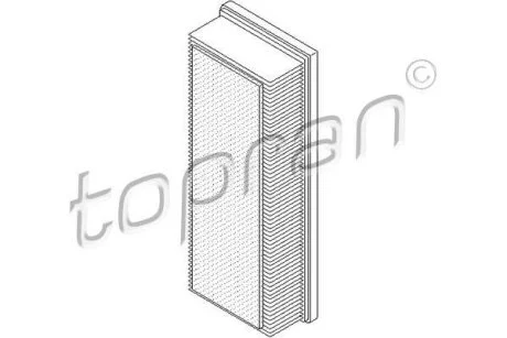 Воздушный фильтр TOPRAN / HANS PRIES 111 177