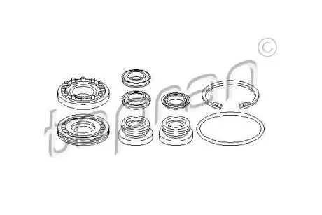 Ремкомплект суппорта TOPRAN / HANS PRIES 111 224