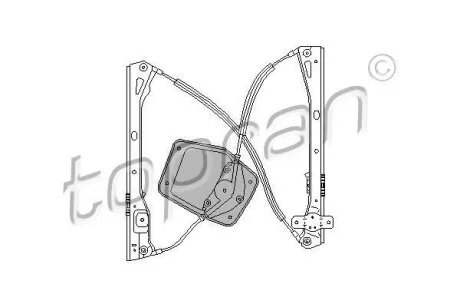 Склопідіймач TOPRAN / HANS PRIES 111 270
