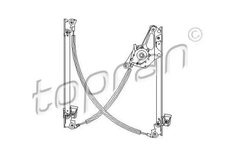 Склопідіймач TOPRAN / HANS PRIES 111 273