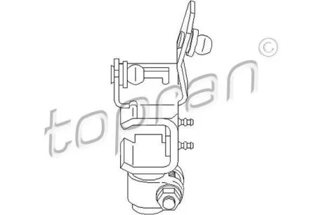 Тяга механізму перемикання передач AUDI A3 SEAT LEON, TOLEDO II SKODA OCTAVIA I VW BORA, BORA I, GOLF IV 09.96-12.13 TOPRAN / HANS PRIES 111 330