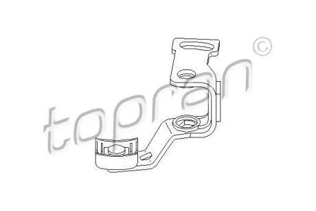 Шток вилки переключення передач TOPRAN / HANS PRIES 111 331