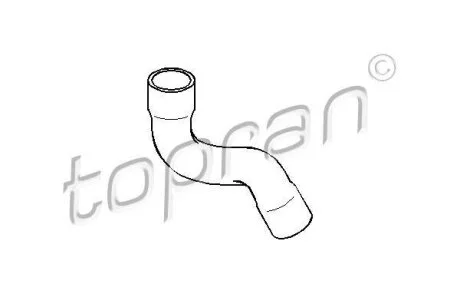 Патрубок інтеркулера TOPRAN / HANS PRIES 111 552