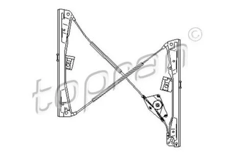 Склопідіймач TOPRAN / HANS PRIES 111 705
