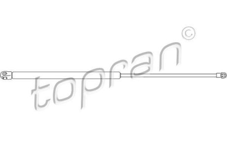 Амортизатор кришки багажника TOPRAN / HANS PRIES 112 072